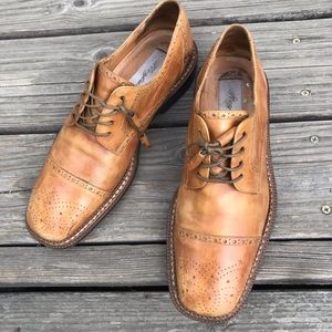 Mezlan Men’s Leather Shoe with leather sole